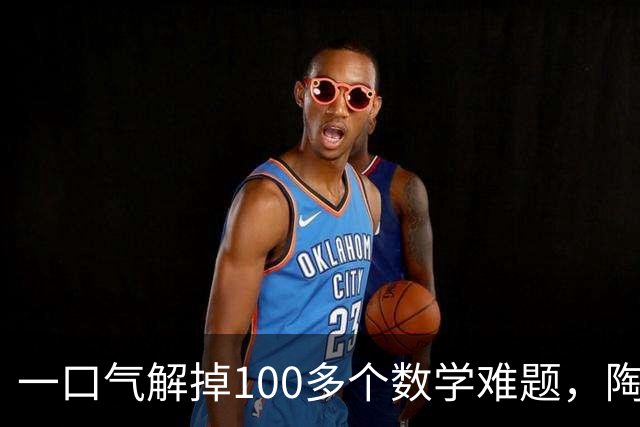一口气解掉100多个数学难题，陶哲轩却说不用急